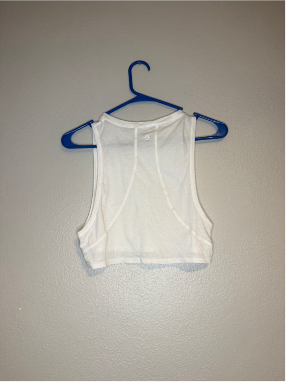 Lululemon Muscle Love Crop Tank White Size 2 - Picture 3 of 4